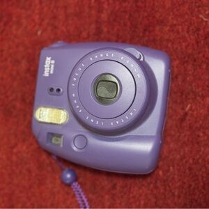 Instax Violet/Grape Instant Camera mini 8